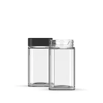 90ml Square Glass Jar