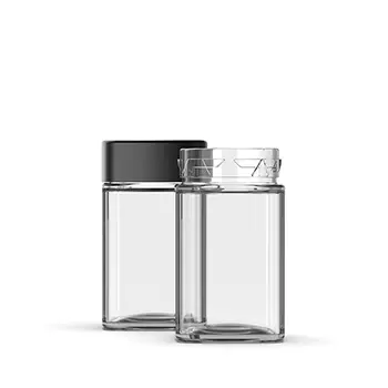 120ml Square Glass Jar