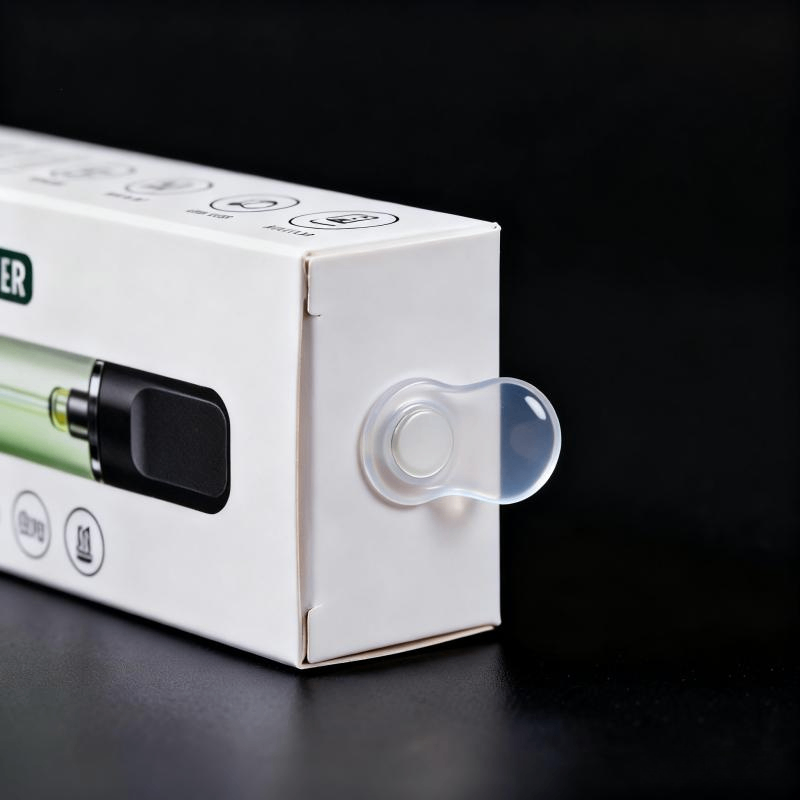 Child-resistant vape packaging box