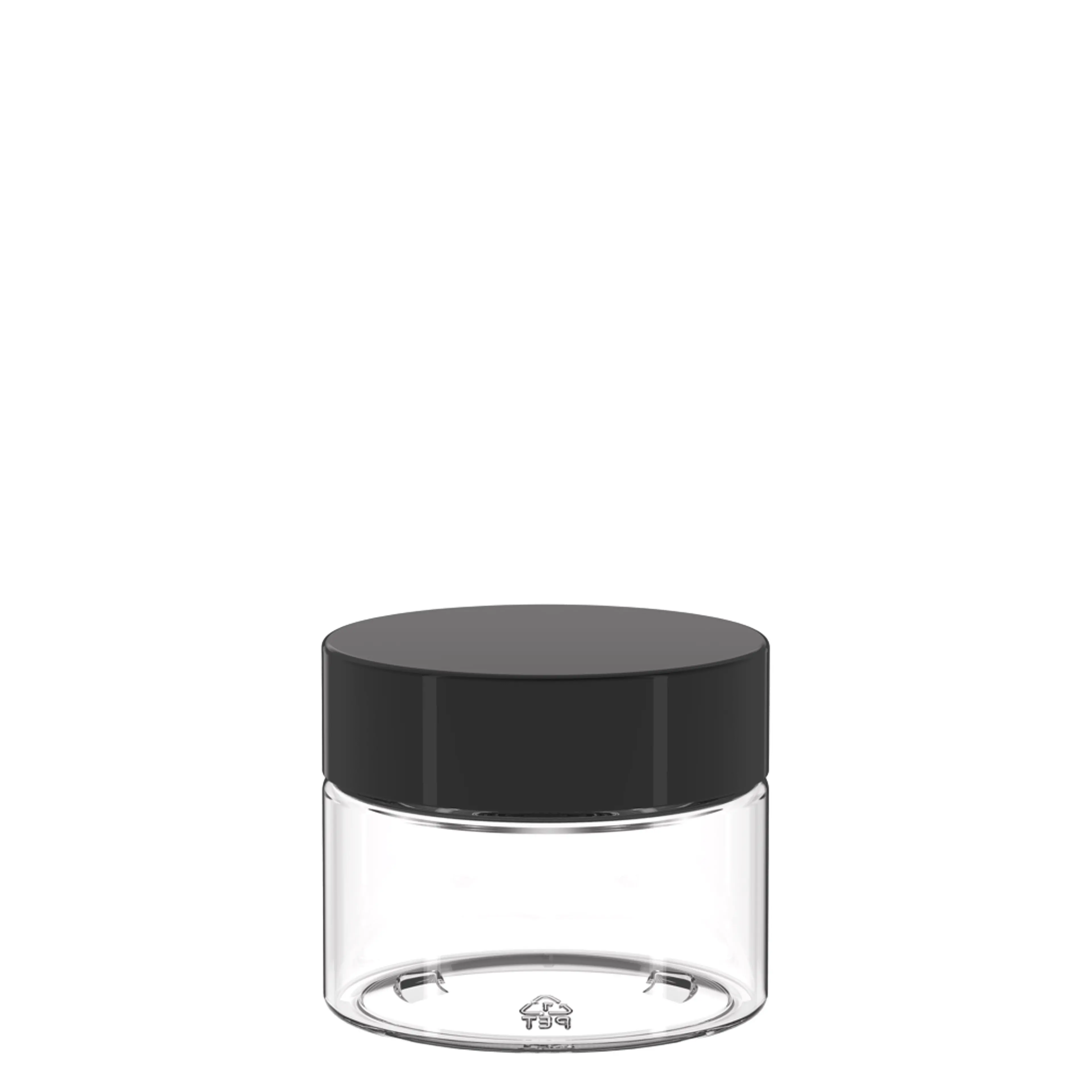 2.5oz Plastic Flower Jar D60