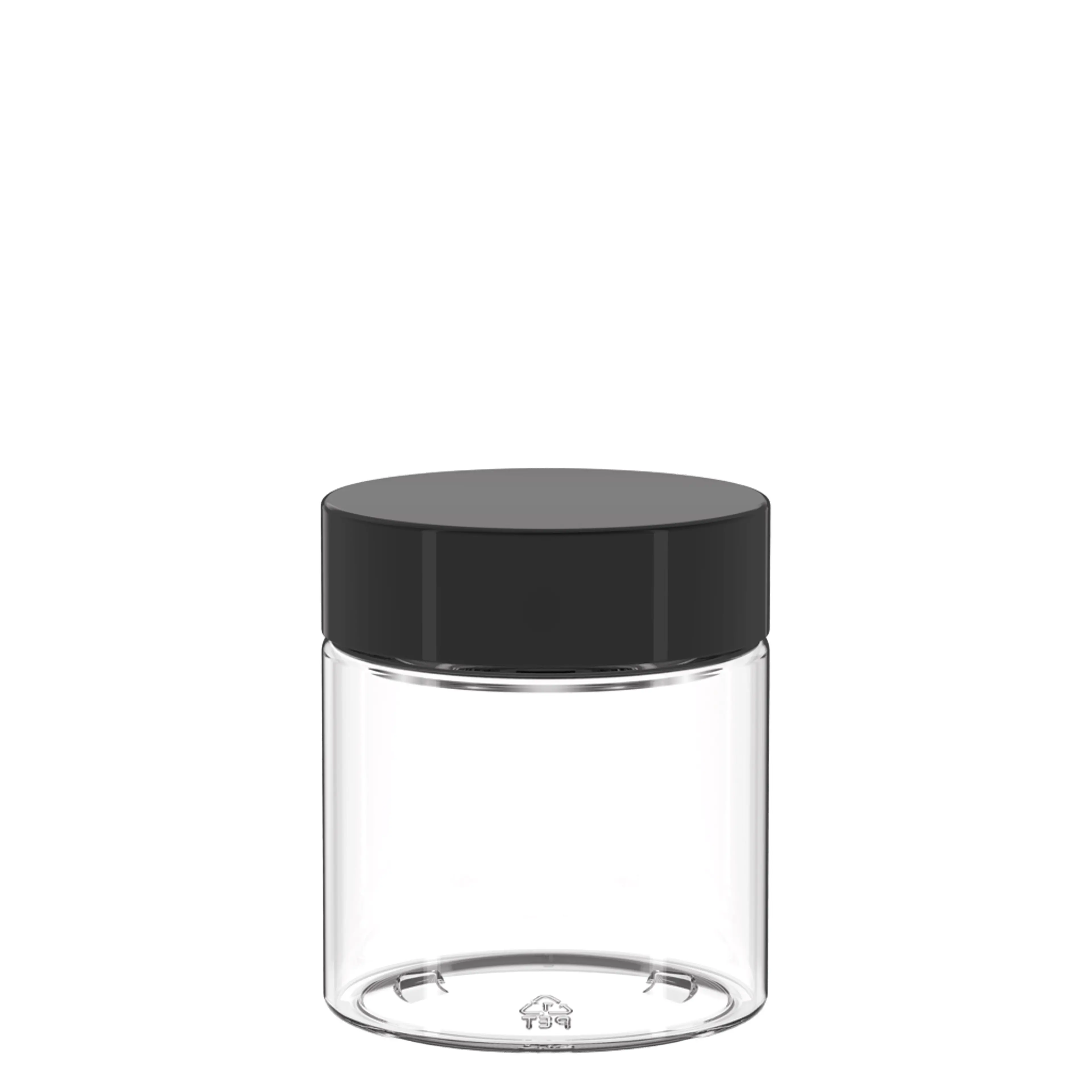 4oz Plastic Flower Jar D60