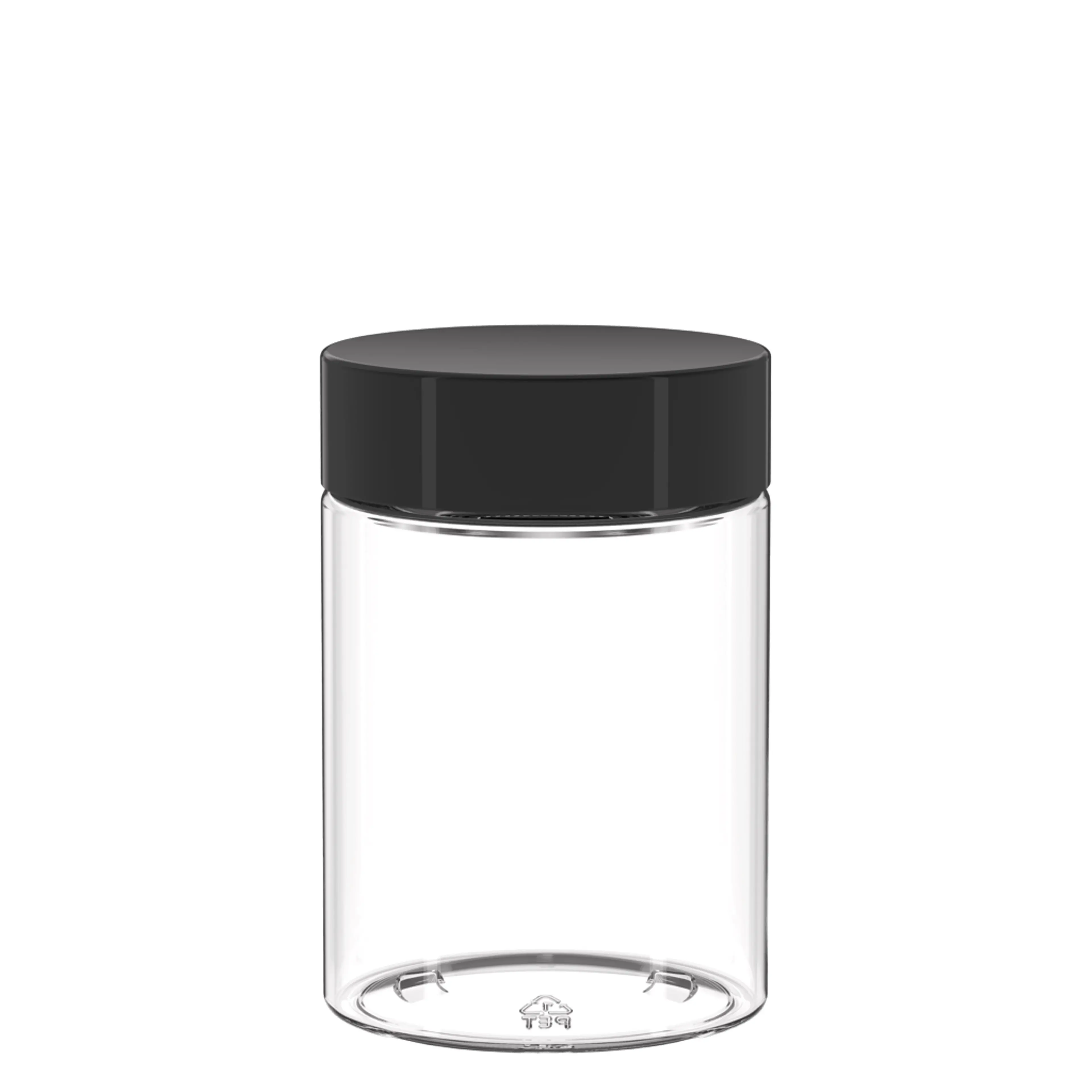 6oz Plastic Flower Jar D60