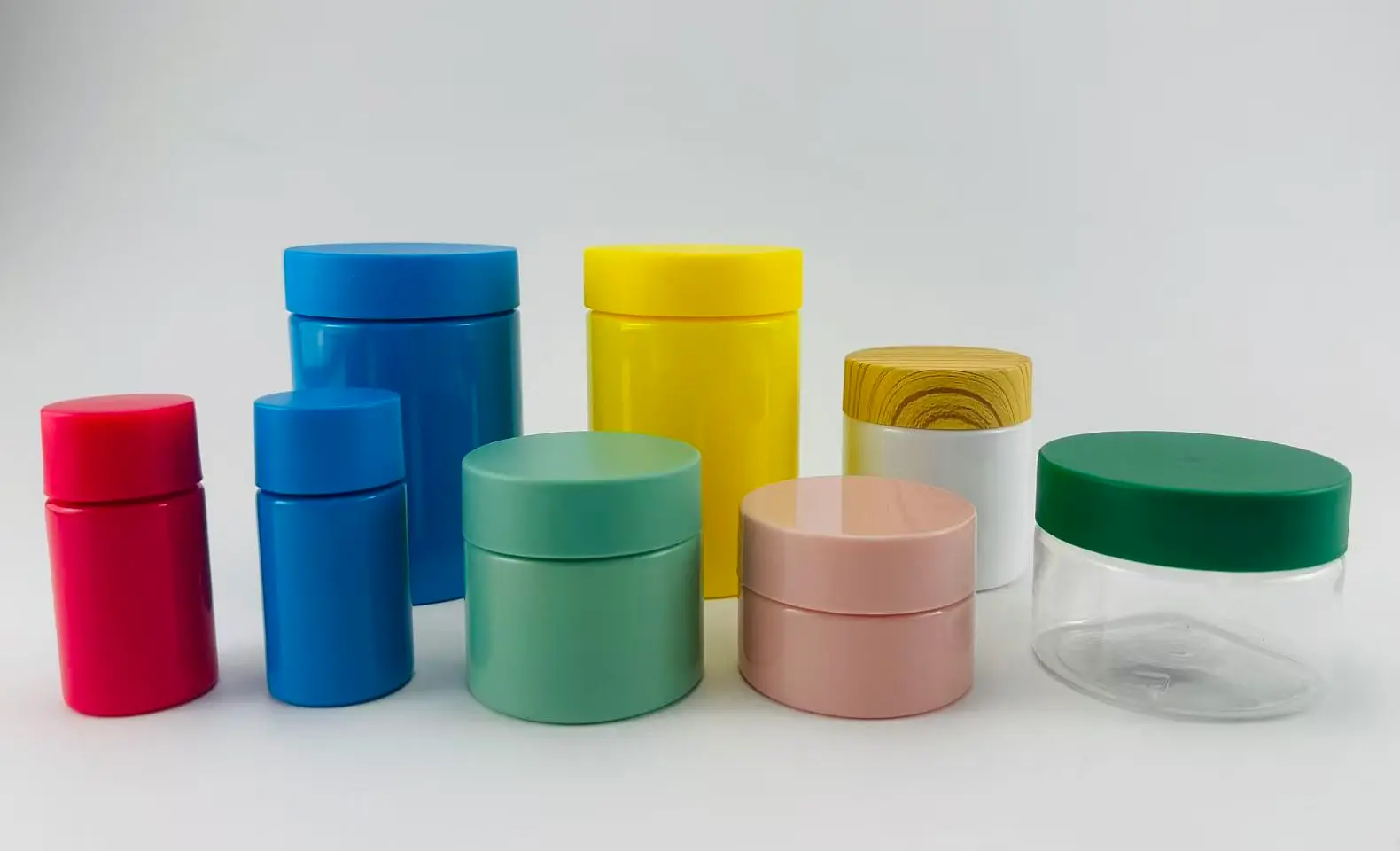 Plastic Jars for Flower Packaging