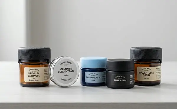 Cannabis Concentrate Packaging: How to Choose the Right Container for Wax, Shatter, and Oil