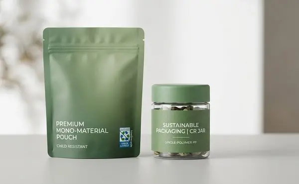 Mono-Material Cannabis Packaging: Complete Guide to Recycling, Compliance & Cost (2026)