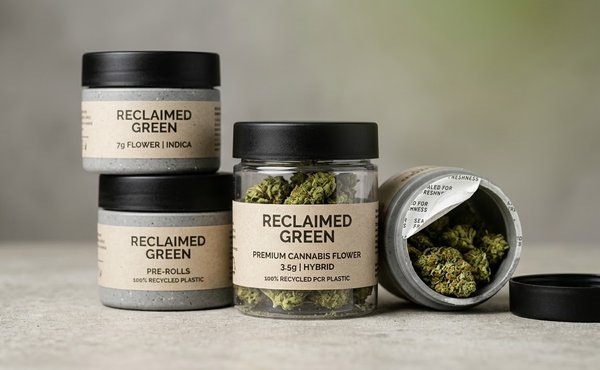 PCR Cannabis Packaging: How Much Recycled Content Is Food-Safe?