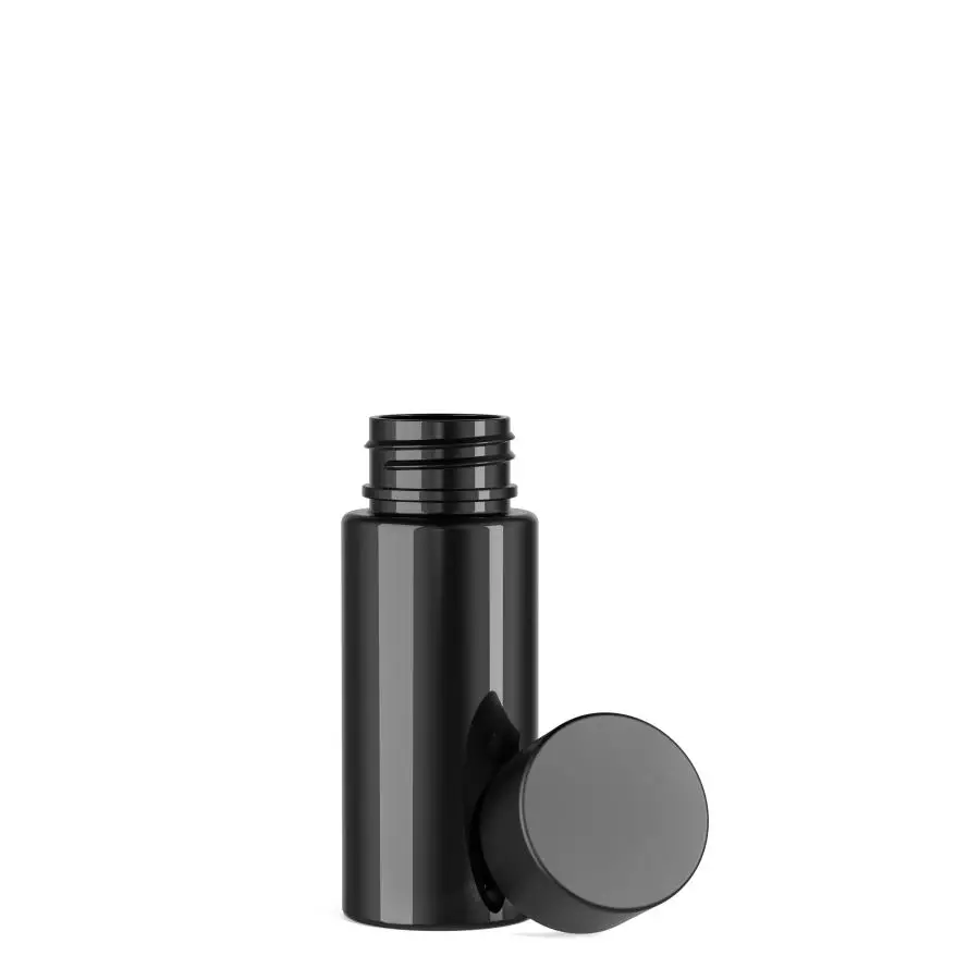 D35 89mm Clear PET Plastic Pre-Roll Tube